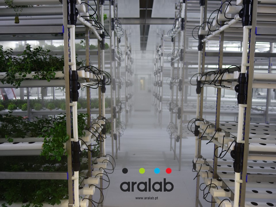 Aralab Controlled Environment Agriculture. Aralab Plant Factory.